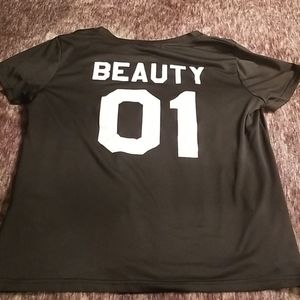 Disney Beauty 101 Disney Beauty & Beast T Shirt Large Disney Beauty & th…